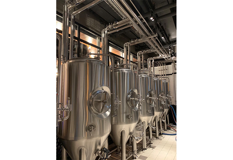 2018年5月 鹅岛百威（莆田）500L精酿啤酒交钥匙工程完成安装 (8)